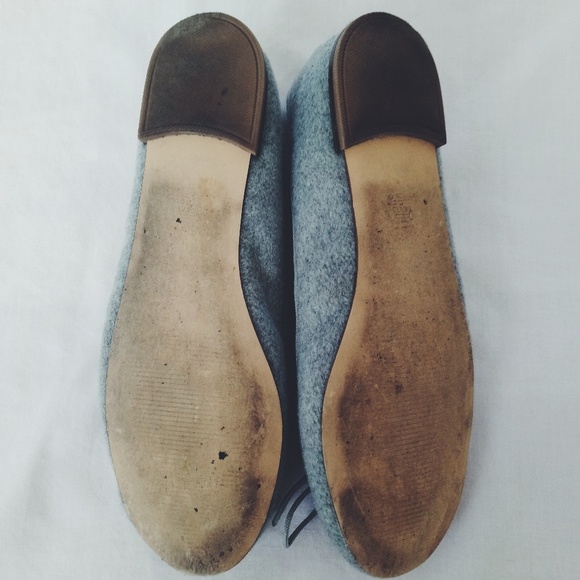 DONATED! GAP Grey Wool Ballet Flats - Picture 8 of 8